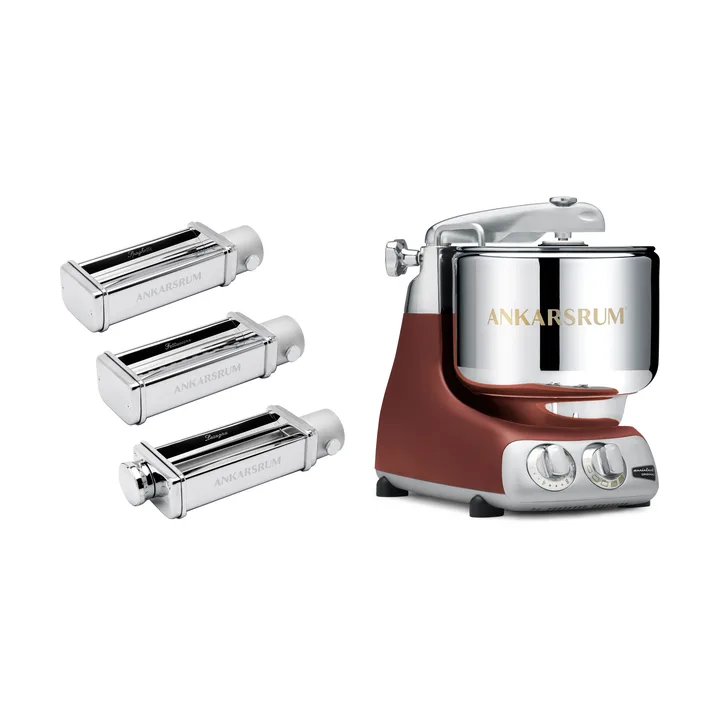 Ankarsrum assistent pastapaket - Rustic maroon - Ankarsrum