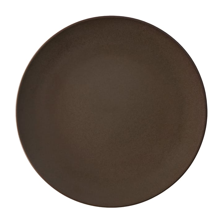 Ceramic Workshop assiett Ø19,5 cm - Chestnut-matte brown - Aida