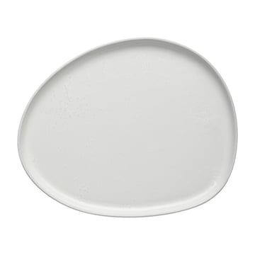 Aida Raw Organic lunchtallrik 24×21 cm Arctic White