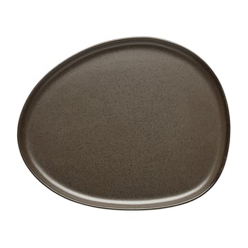 Aida Raw Organic lunchtallrik 24×21 cm Metallic Brown