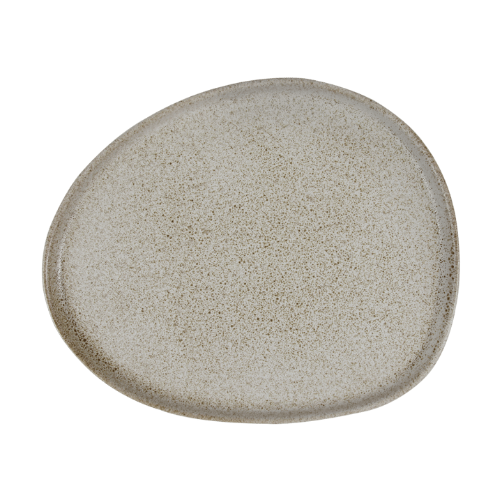 Raw Organic lunchtallrik 24x21 cm - Sandy beige - Aida