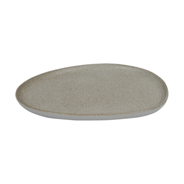 Raw Organic lunchtallrik 24x21 cm - Sandy beige - Aida