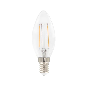 Airam Airam Filament LED- kronljus C35 ljuskälla klar dimbar e14 3w