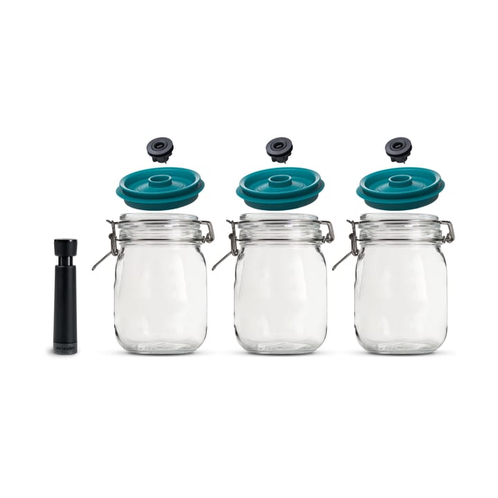 Airtender vakuumförslutare burkar 3-pack - 1,5L - Airtender