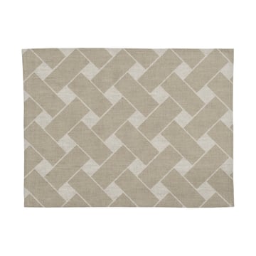 Almedahls Korg XL bordstablett 34×45 cm 2-pack Natur-taupe