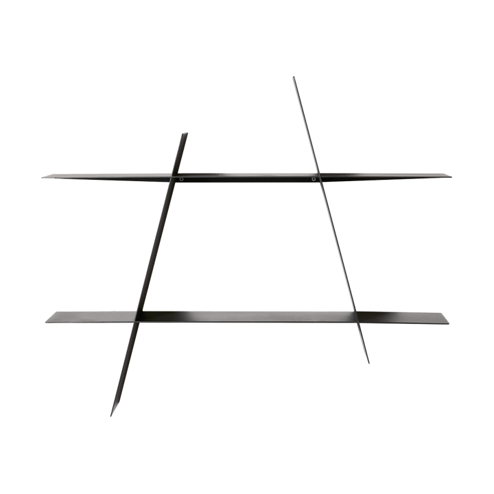 A-Shelf vägghylla Large 78x12x67 cm - Black - Andersen Furniture