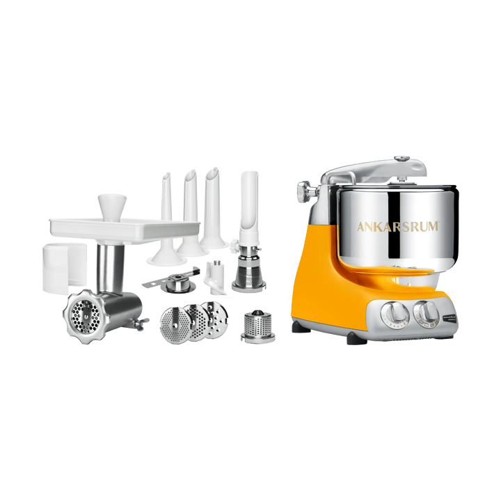 Ankarsrum assistent köttkvarnspaket - Sunbeam yellow - undefined - Ankarsrum