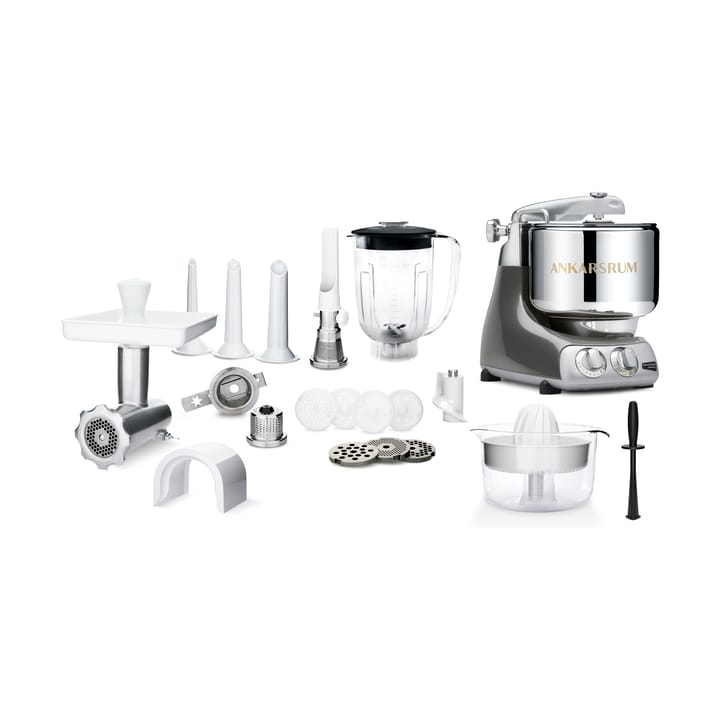 Ankarsrum assistent paket deluxe - Black chrome - undefined - Ankarsrum