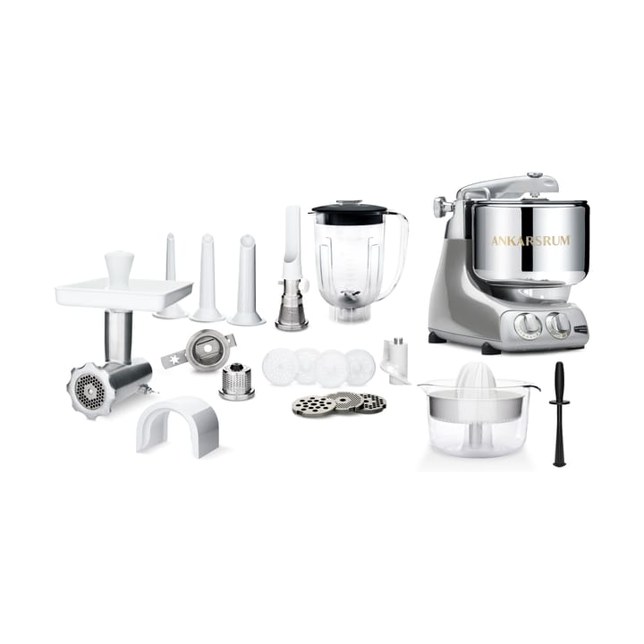 Ankarsrum assistent paket deluxe - Jubilee silver - undefined - Ankarsrum