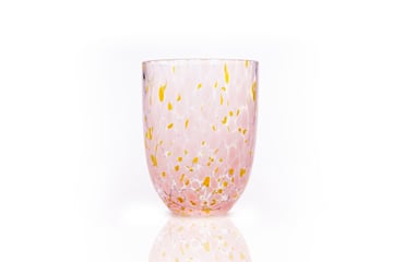 Anna Von Lipa Confetti dricksglas 25 cl Rosa – yellow