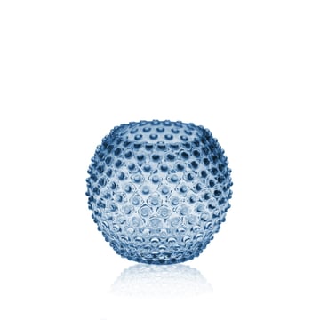 Anna Von Lipa Hobnail Globe vas 18 cm Blue smoke