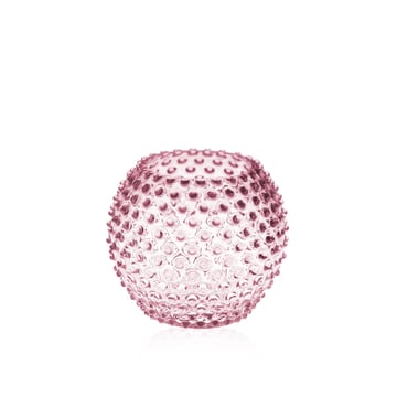 Anna Von Lipa Hobnail Globe vas 18 cm Rosa