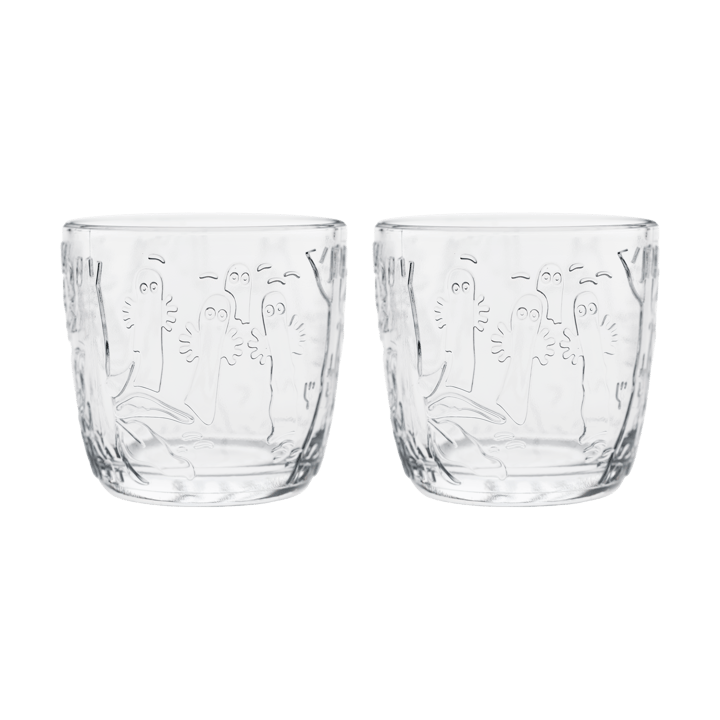 Mumin glas 28 cl 2-pack, Klar Arabia