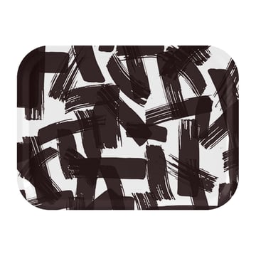 Åry Home Kryss bricka 20×27 cm Black-white