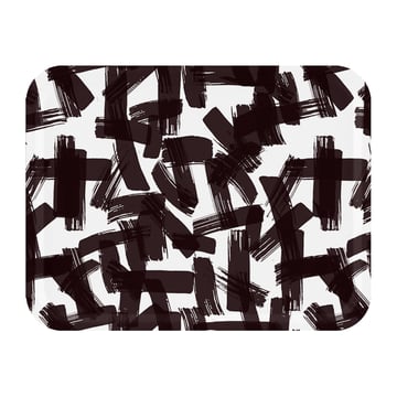 Åry Home Kryss bricka 33×43 cm Black-white