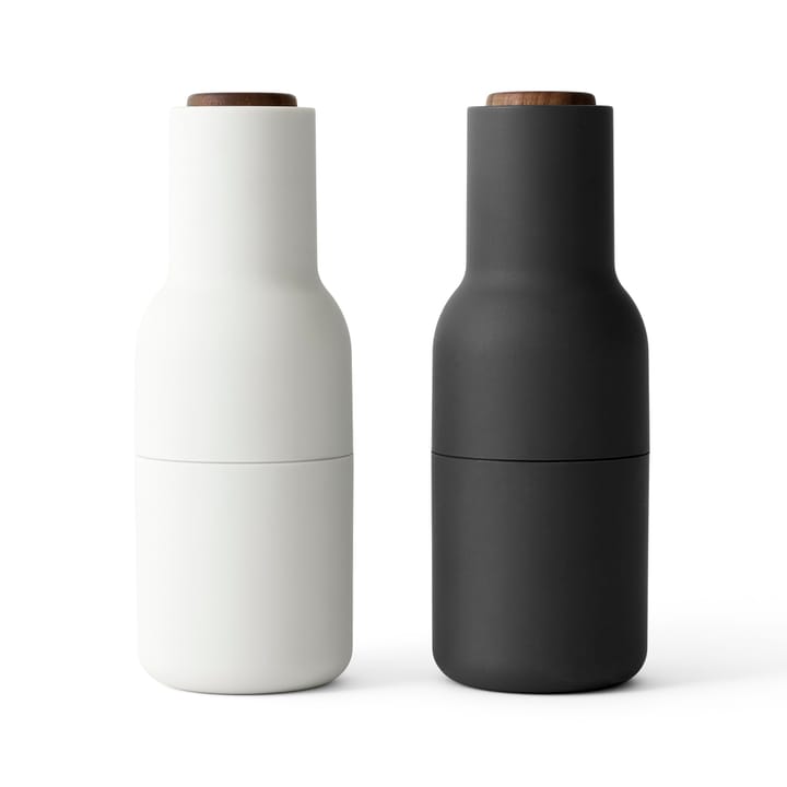 Bottle Grinder kryddkvarn 2-pack, Ash-carbon-valnöt Audo Copenhagen