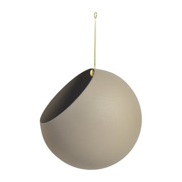 AYTM GLOBE hängande kruka Ø21 cm h32 cm Taupe