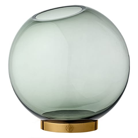 Globe vas large, grön-guld AYTM