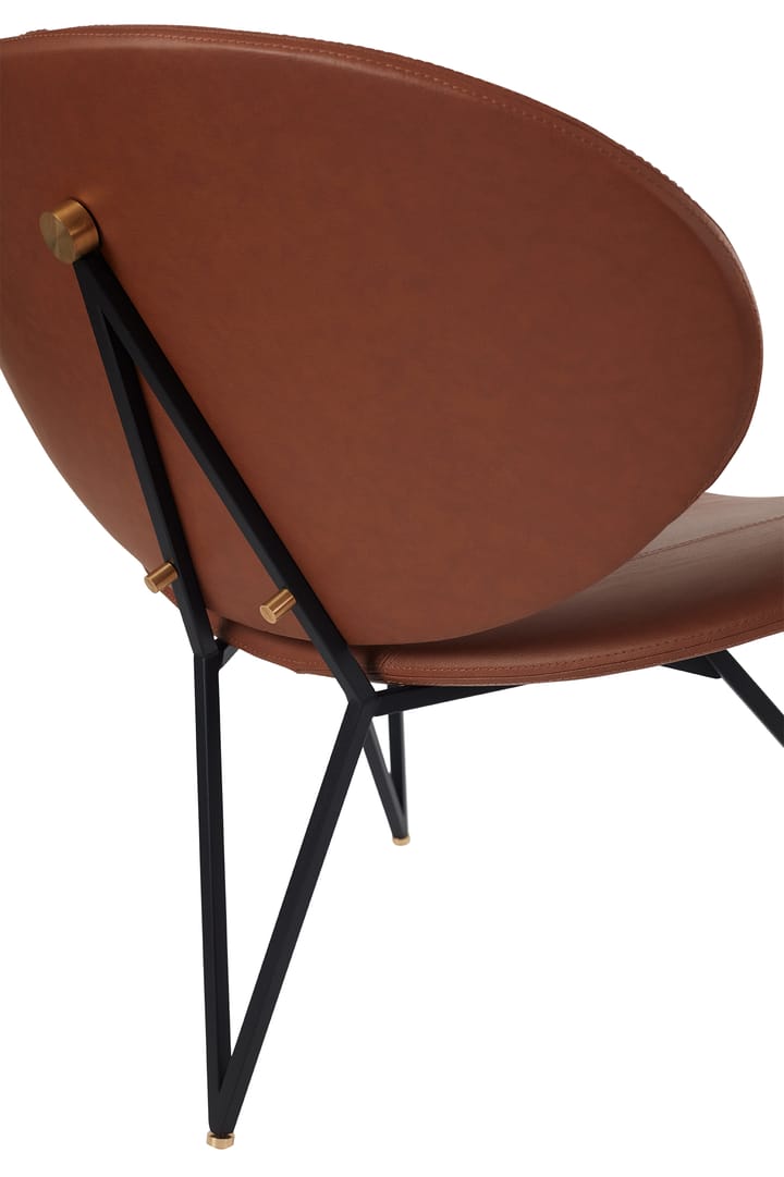 Semper loungestol, Black-cognac AYTM