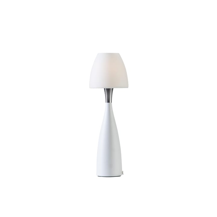 Anemon bordslampa, liten, vit opal Belid