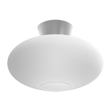 Belid Bullo plafond XL opalglas Ø38 cm Aluminium