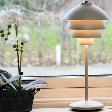 Valencia bordslampa Ø18 cm - Mattvit - Belid