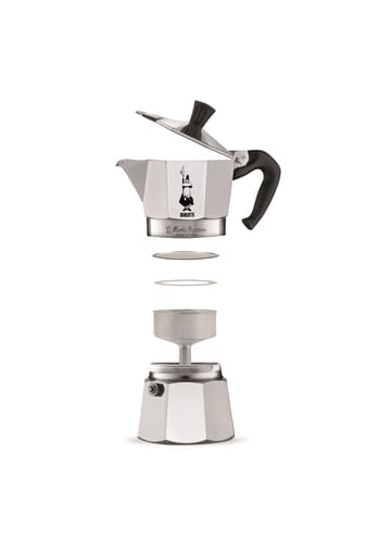 Bialetti Moka mokabryggare 3 koppar - Silver - Bialetti