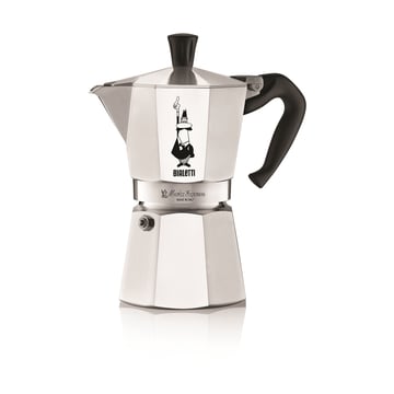 Bialetti Bialetti Moka mokabryggare 6 koppar Silver