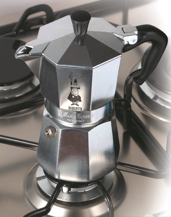 Bialetti Moka mokabryggare 6 koppar, Silver Bialetti