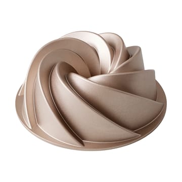 Blomsterbergs sockerkaksform swirl 24x9 cm - Rose gold - Blomsterbergs