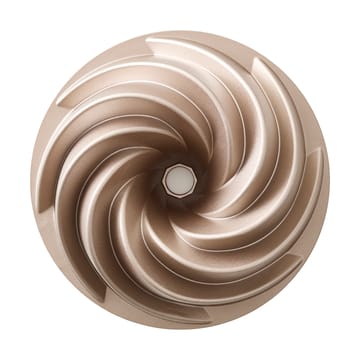 Blomsterbergs sockerkaksform swirl 24x9 cm - Rose gold - Blomsterbergs