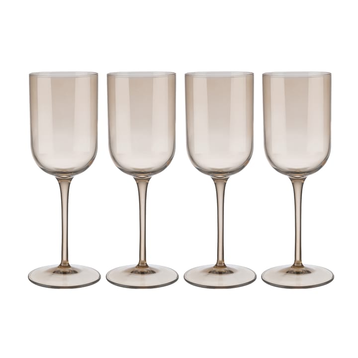 Fuum vitvinsglas 28 cl 4-pack, Nomand blomus