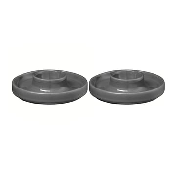 blomus Pilar äggkopp Ø10,4 cm 2-pack Pewter