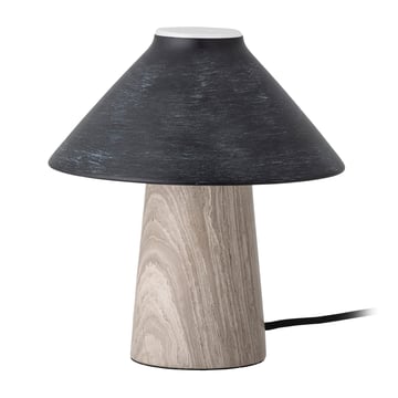 Bloomingville Emiola bordslampa Ø20×22 cm Marmor-svart