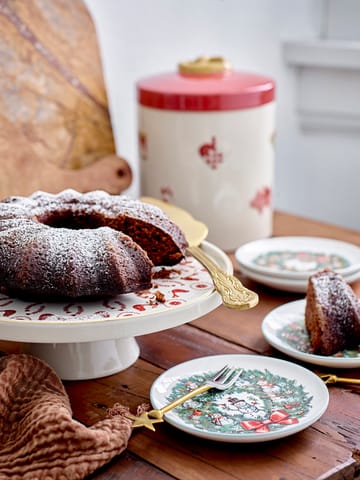 Georgette dessertgaffel 4-pack - Mässing-rostfritt stål - Bloomingville