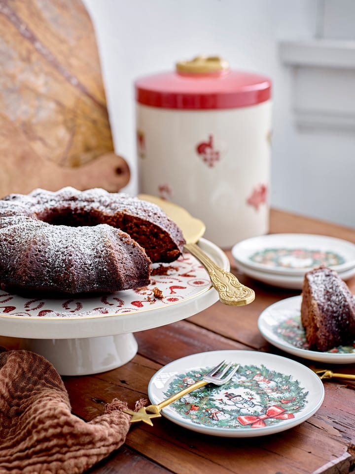 Georgette dessertgaffel 4-pack, Mässing-rostfritt stål Bloomingville