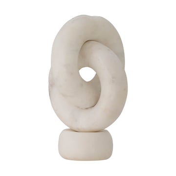 Bloomingville Goa ljusstake 20 cm White marble