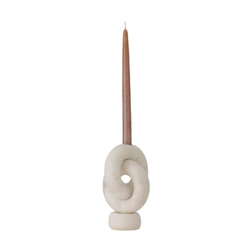 Goa ljusstake 20 cm - White marble - Bloomingville