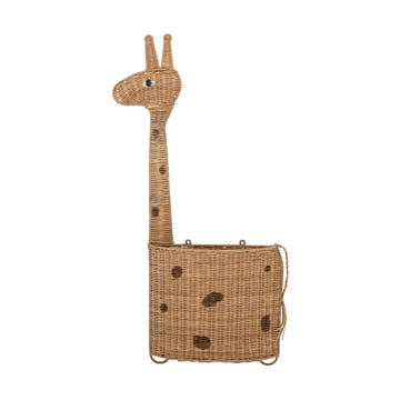 Bloomingville Philine väggkorg 90 cm Nature giraffe