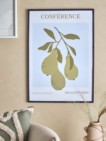 Poire poster med ram 52x72 cm - Poire-black pine - Bloomingville