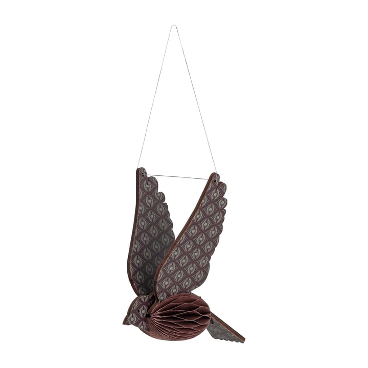 Sagalin Bird Ornament julhänge - Brown - Bloomingville