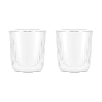 Bodum Douro dubbelväggigt sakeglas 14,5 cl 2-pack Klar