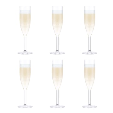 Bodum Oktett champagneglas 6-pack 12 cl