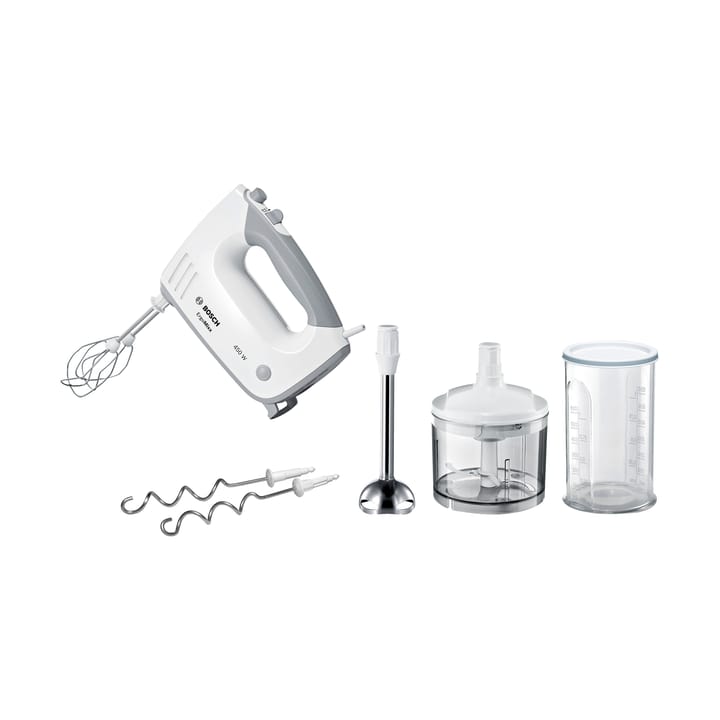 Bosch ErgoMixx MFQ36480 elvisp och stavmixer set, Vit-fönstergrå Bosch