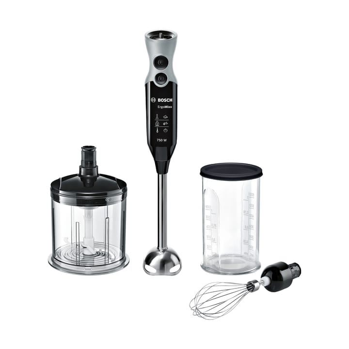 Bosch ErgoMixx MSM67160 stavmixer set 750W - Svart-fönstergrå - Bosch