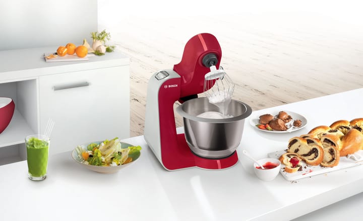 Bosch Serie 4 MUM 5 köksmaskin 1000W, Röd-silver Bosch