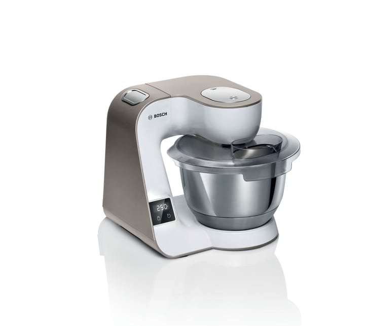 Bosch Serie 4 MUM5XW20 köksmaskin med våg 1000W, Vit-champagne Bosch