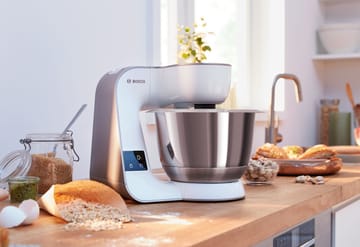 Bosch Serie 4 MUM5XW20 köksmaskin med våg 1000W - Vit-champagne - Bosch