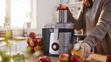 Bosch VitaJuice 4 MES4010 råsaftcentrifug 1200W - Silver-svart - Bosch