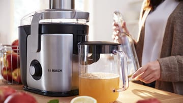 Bosch VitaJuice 4 MES4010 råsaftcentrifug 1200W - Silver-svart - Bosch